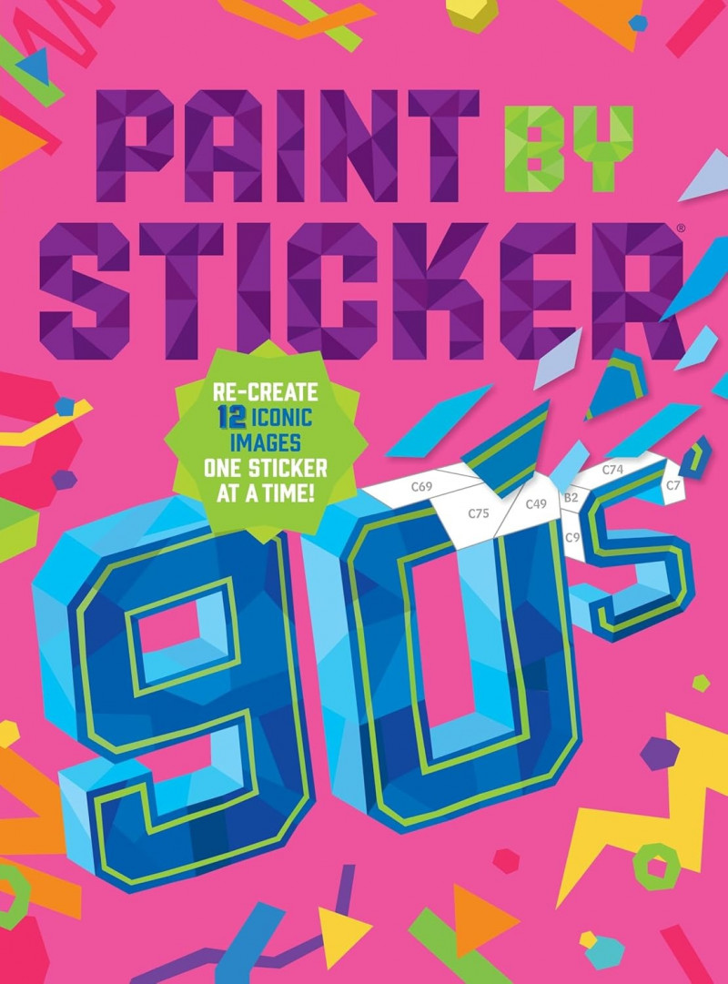 Paint by sticker 90's