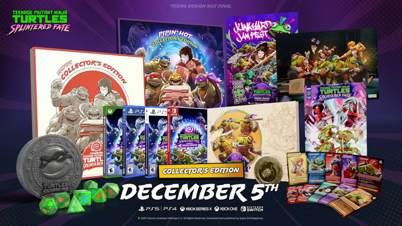 Teenage Mutant Ninja Turtles: Splintered Fate – Pipin' Hot Collector's Edition for PlayStation 4