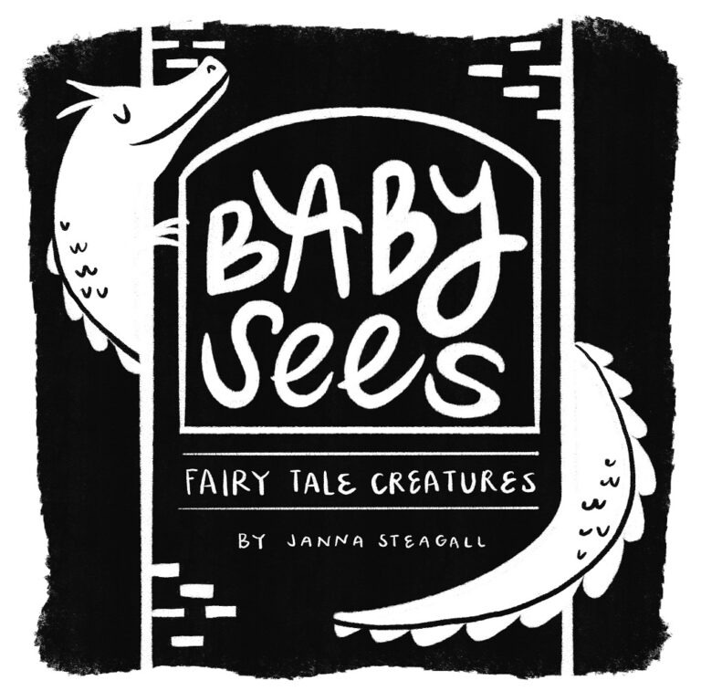 baby sees fairy tale ceatures