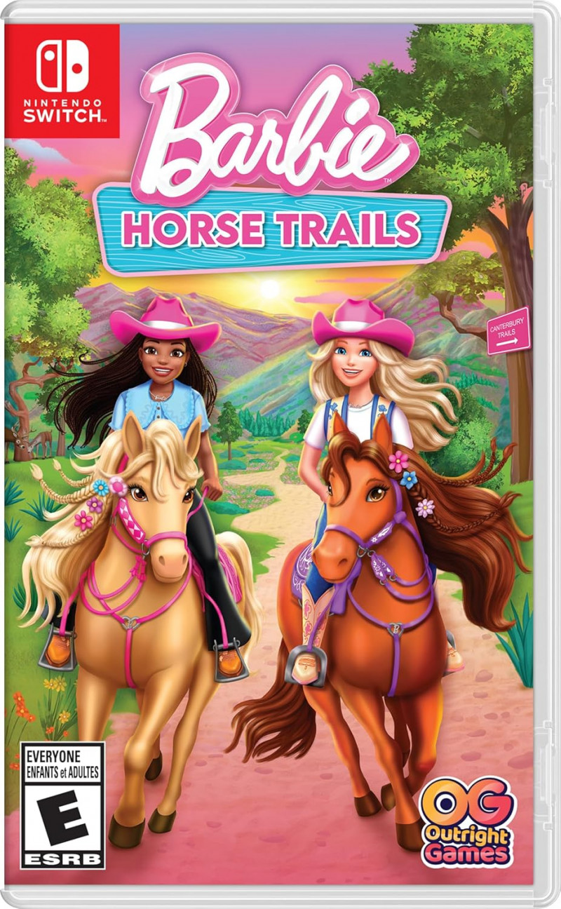 Barbie Horse Trails Video Game.
