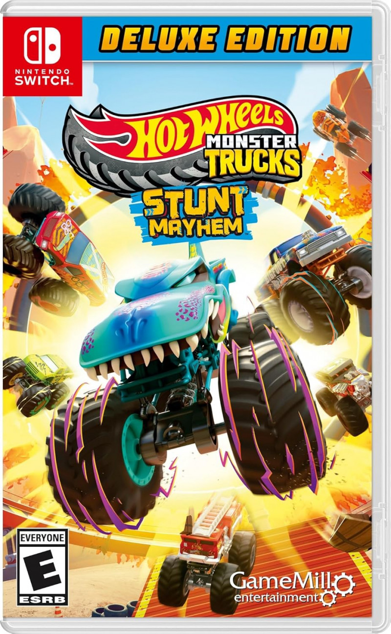 Hot Wheels Monster Trucks: Stunt Mayhem Deluxe Edition.