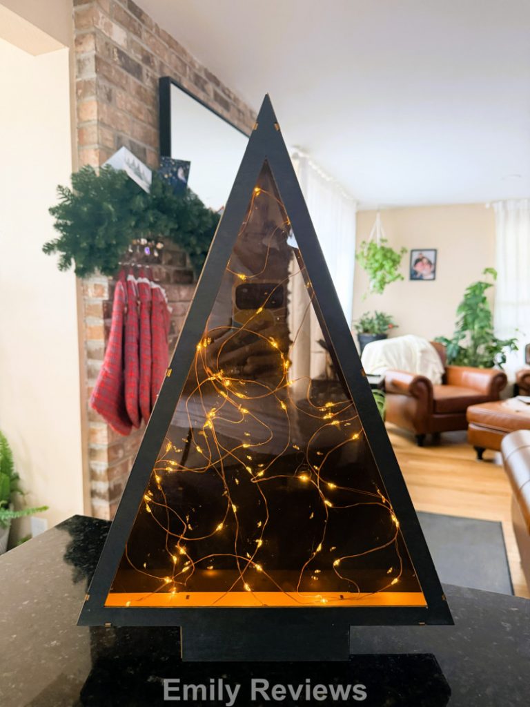 Christmas Decor, Fir Garland, Batter-Powered Lights, Christmas Ornaments