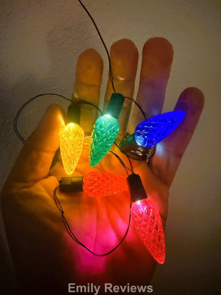 Christmas Decor, Fir Garland, Batter-Powered Lights, Christmas Ornaments