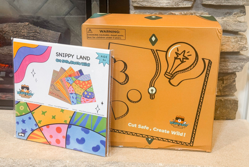 BeaverBot Cutter 2 B.Rex Review & Giveaway (A Child-Friendly Cardboard Cutter!).