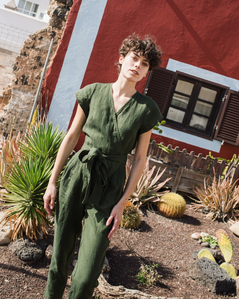 linen jumpsuit