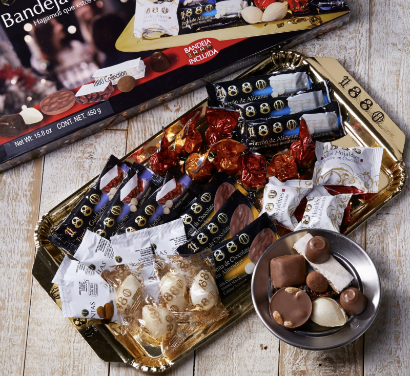 Tienda Turrón Sampler Gift Box by 1880 - Paquete Regalo.