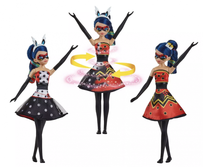 Miraculous Hero Switch Ladybug Doll.