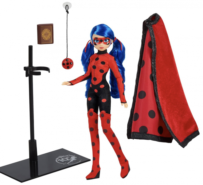 Miraculous Ladybug 10th Anniversary Collector Doll by Playmates Toys.