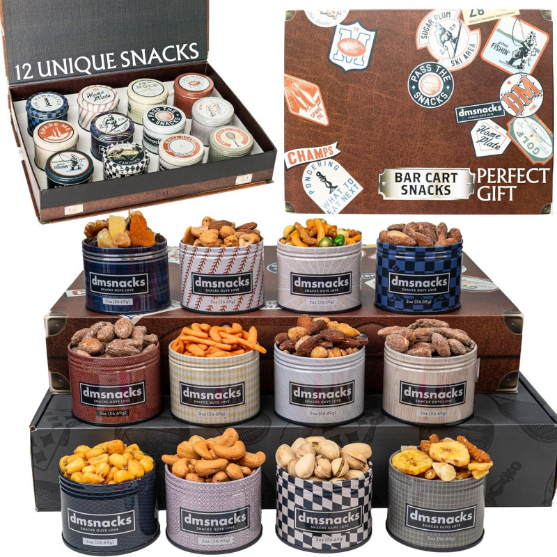 DM Snacks Snack Box Gift Basket.
