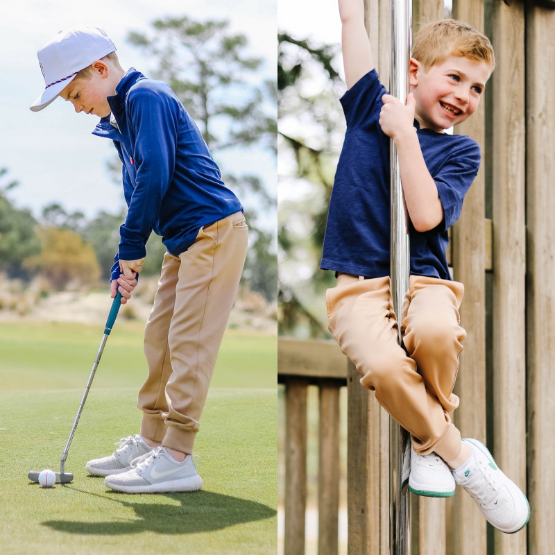 Golf-Inspired Performance Apparel for Boys: Turtlebacks Makes Style + Comfort Easy.