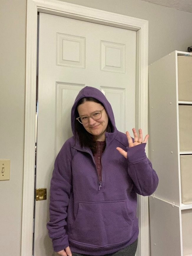 Freely Women's Hilary Mixed Rib Cozy Half Zip Hoodie