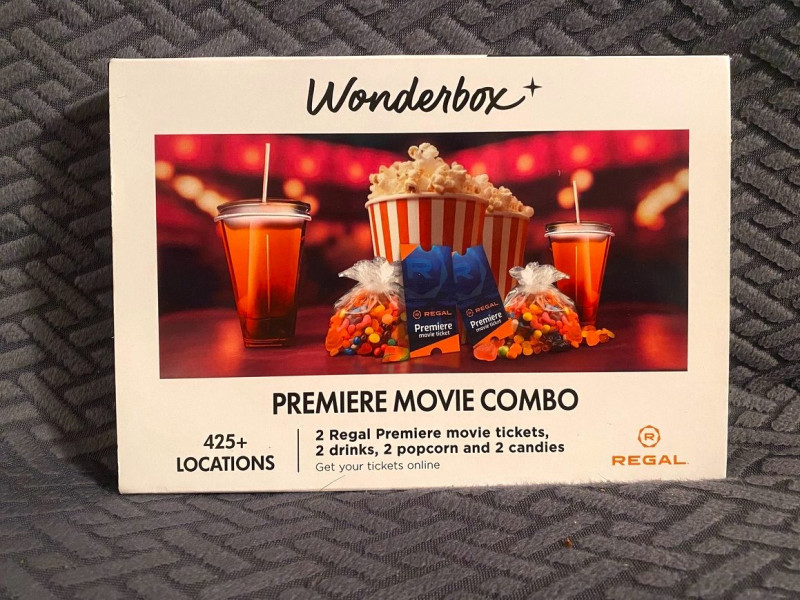 Wonderbox movie gift set