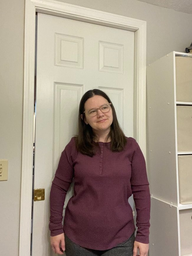 Magellan Outdoors Women's Hickory Canyon Ribbed Long Sleeve henley