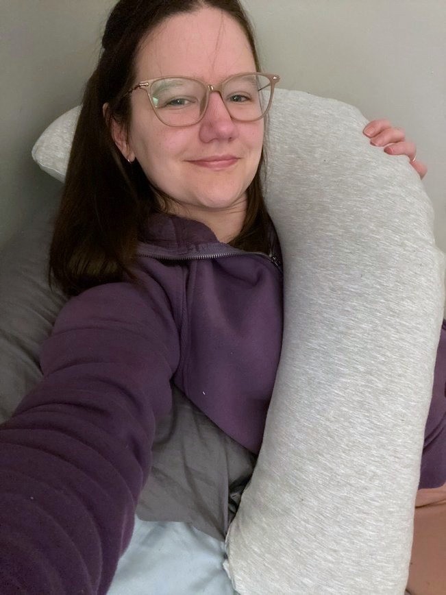 Calmily weighted pillow adult review