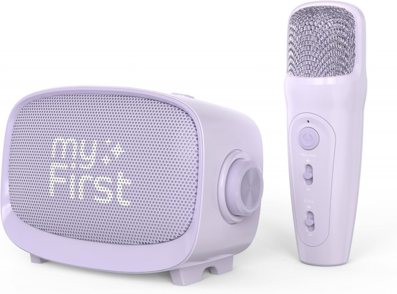 myFirst Voice 2 - Kids Mini Karaoke Machine with Wireless Microphone.