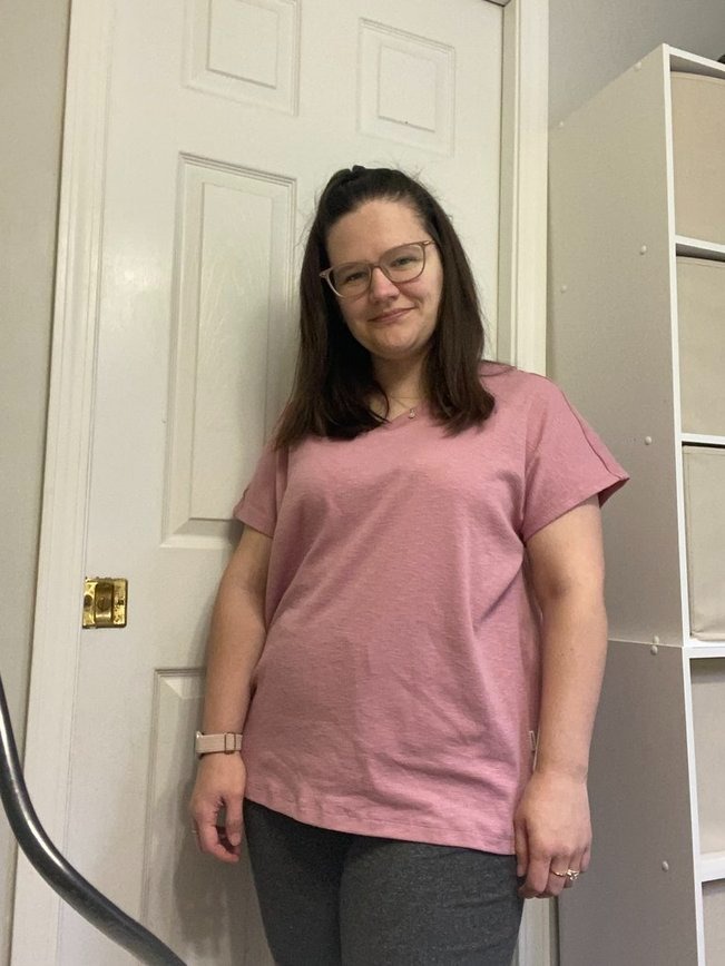 Magellan Outdoors Women's Pecos Ridge Solid V-neck T-shirt