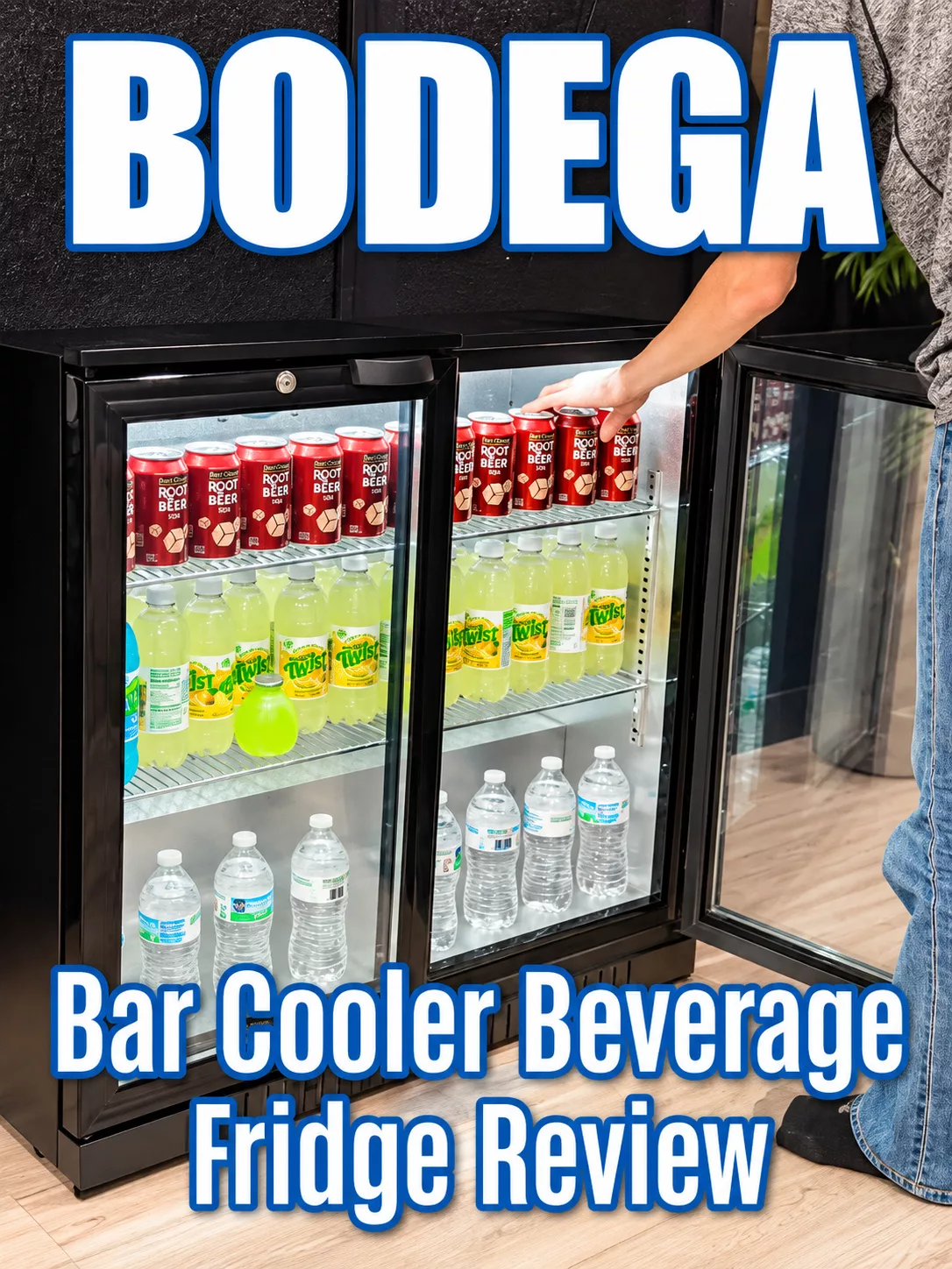BODEGA Bar Cooler Beverage Fridge Review.