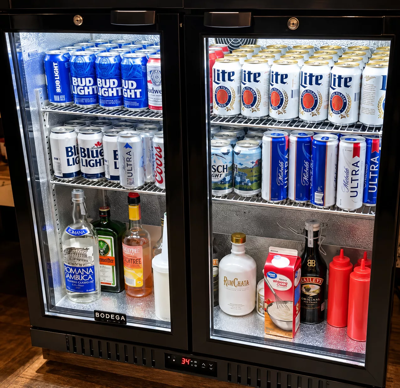 BODEGA Bar Cooler Beverage Fridge Review.