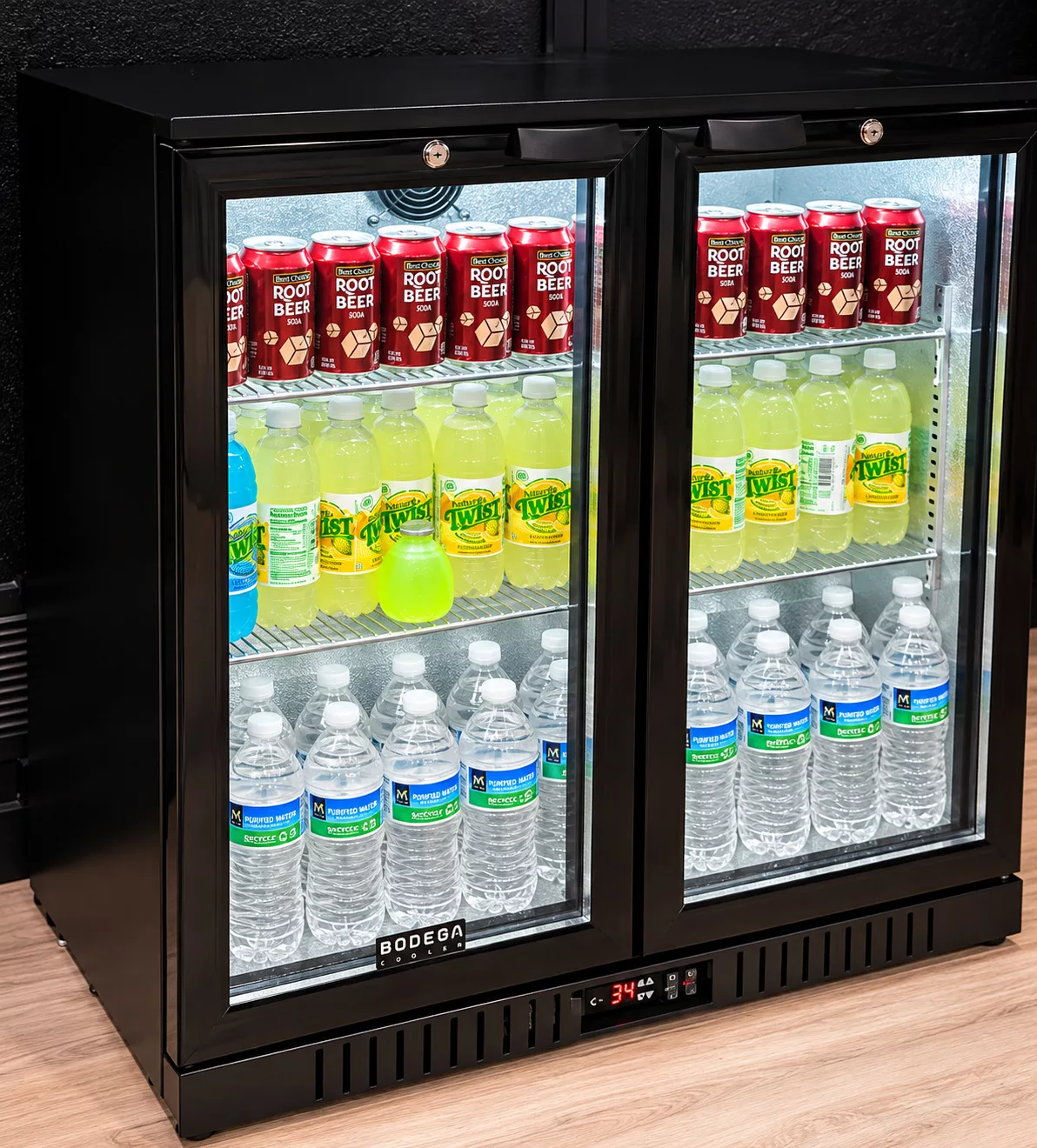 BODEGA Bar Cooler Beverage Fridge Review.