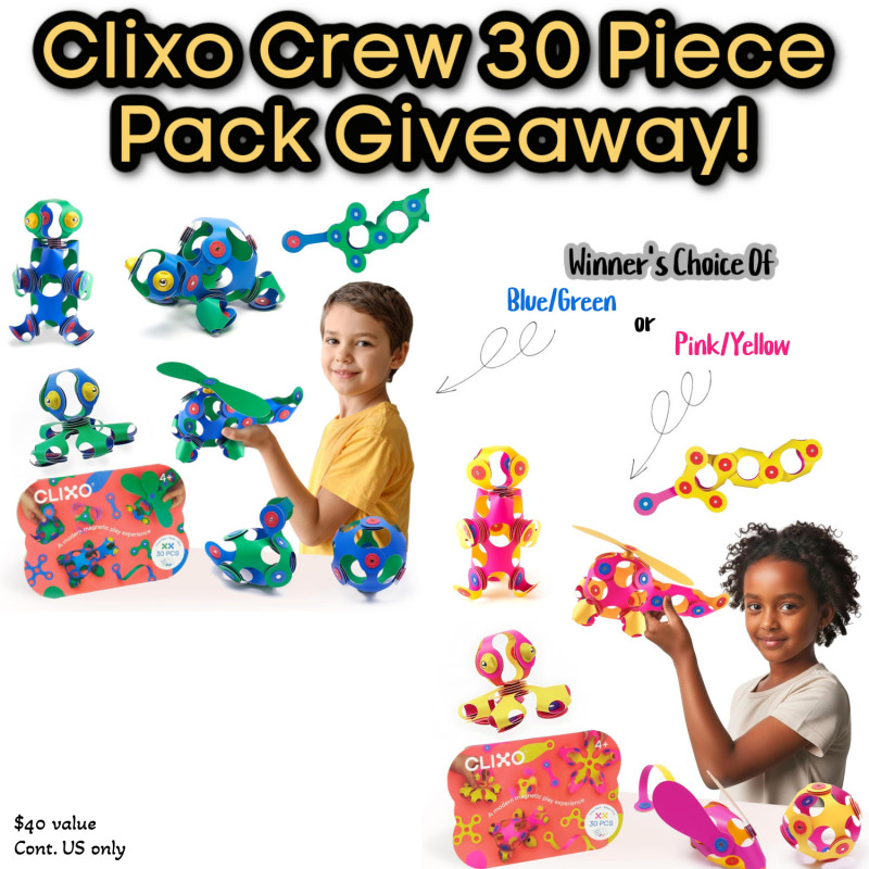 Clixo Crew 30 Piece Pack (+ Giveaway).