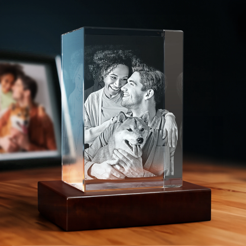 Beyond Memories 3D Custom Crystal Valentine's Day Gifts.