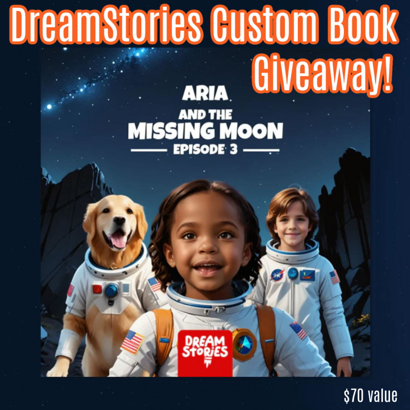 DreamStories: “The Sunken Treasure” Custom Book Giveaway!.