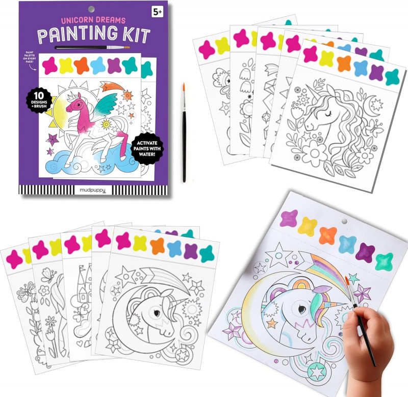 Mudpuppy Unicorn Magic – Painting Kit.