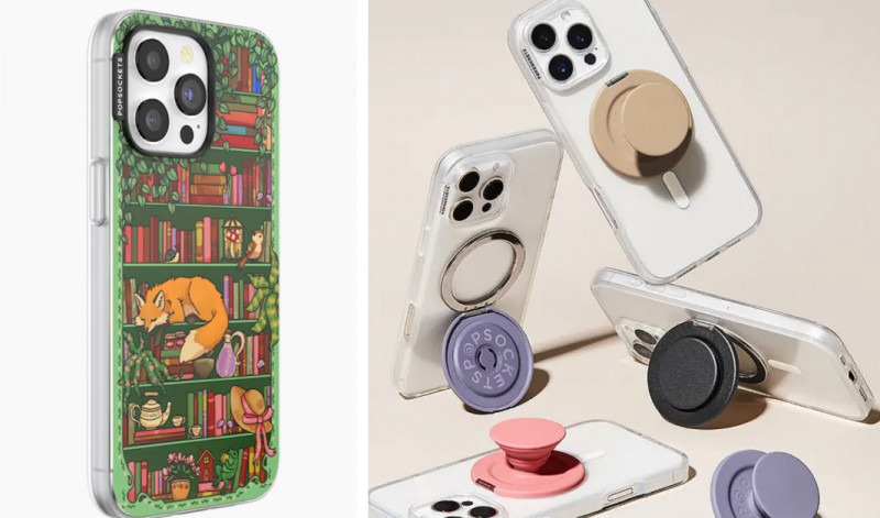 PopSockets Case & Kick-Out Grip & Stand.