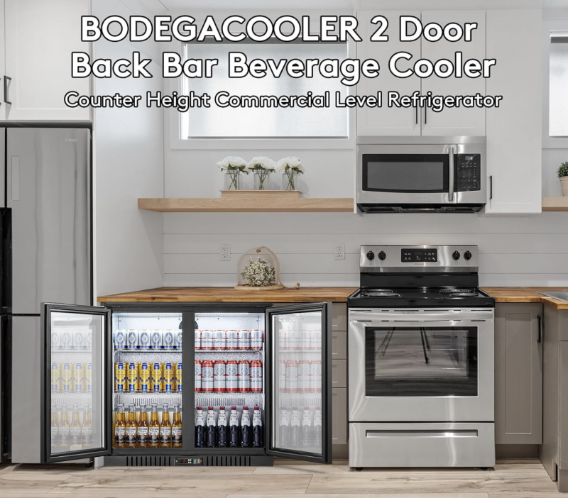 BODEGA Bar Cooler Beverage Fridge Review.