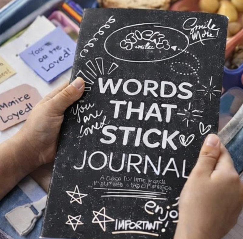 Sticky Smiles: Words That Stick Journal Giveaway.