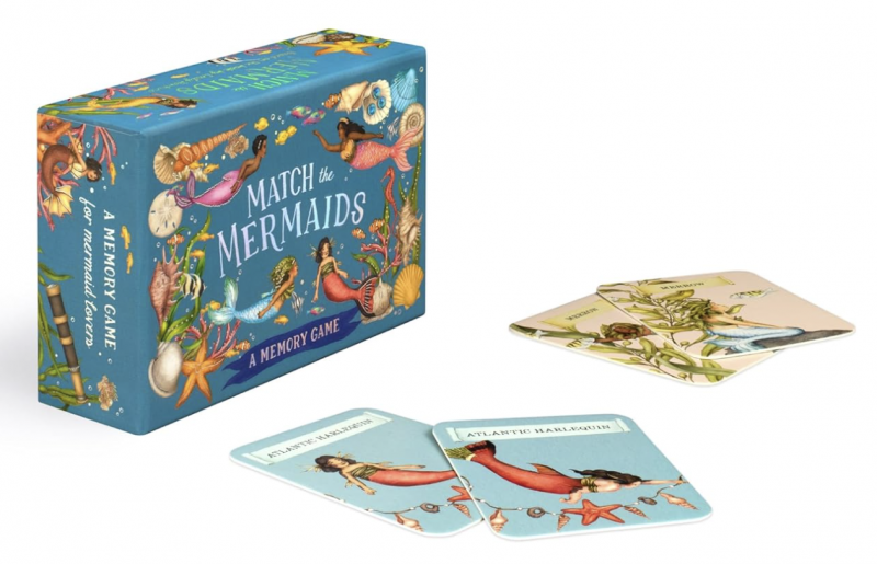 Match The Mermaids Memory Game.