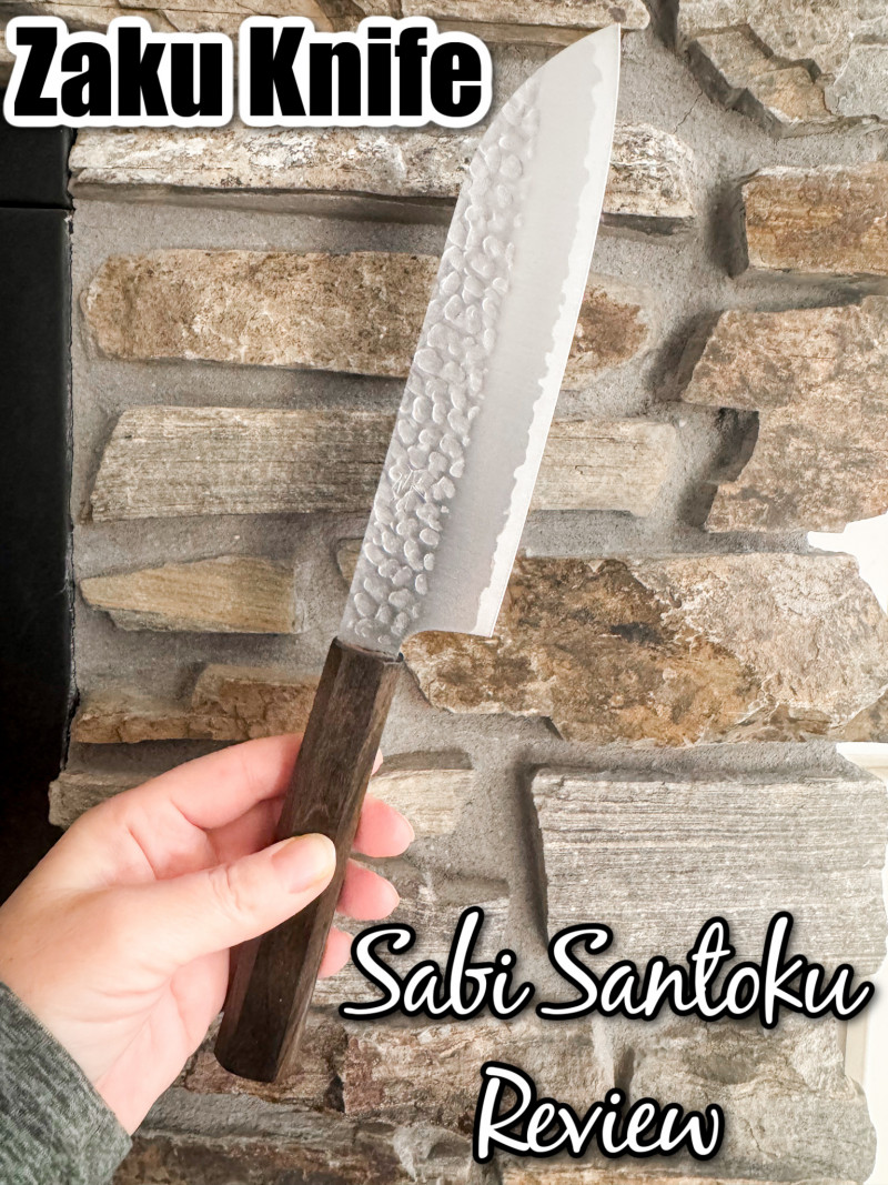 Zaku Knife Sabi Santoku Review.