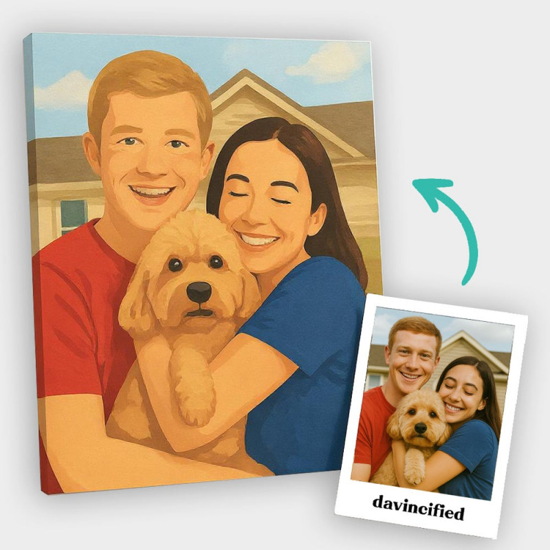 Davincified custom paint by number