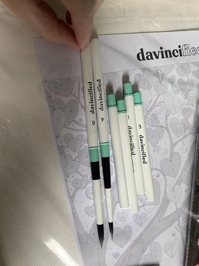 Davincified brushes