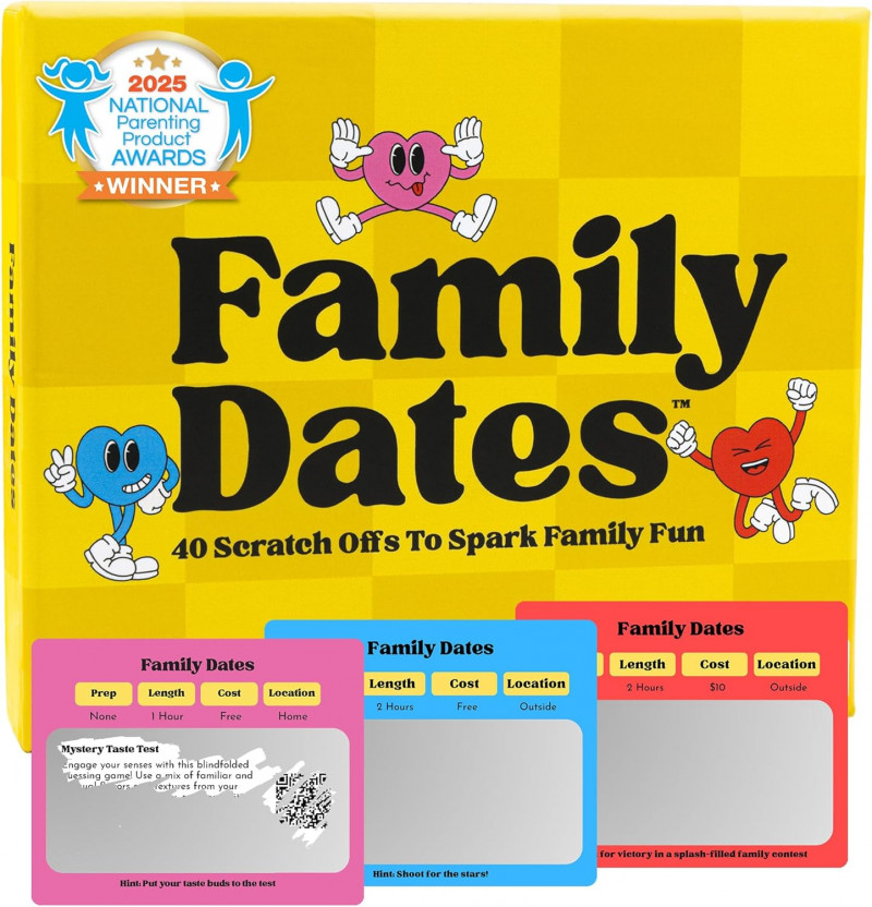 Happy Duo Family Dates 40 Scratch Off Cards.