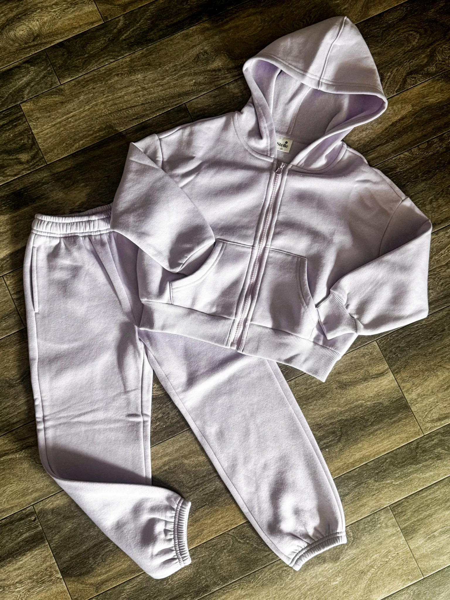 Stelle -Everyday Comfort: Zip It Kids Hoodie + Classic Joggers.