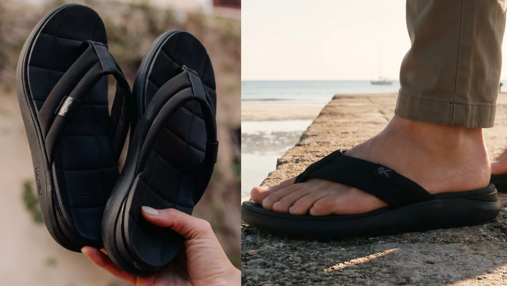 KURU MOMENT Flip Sandals.