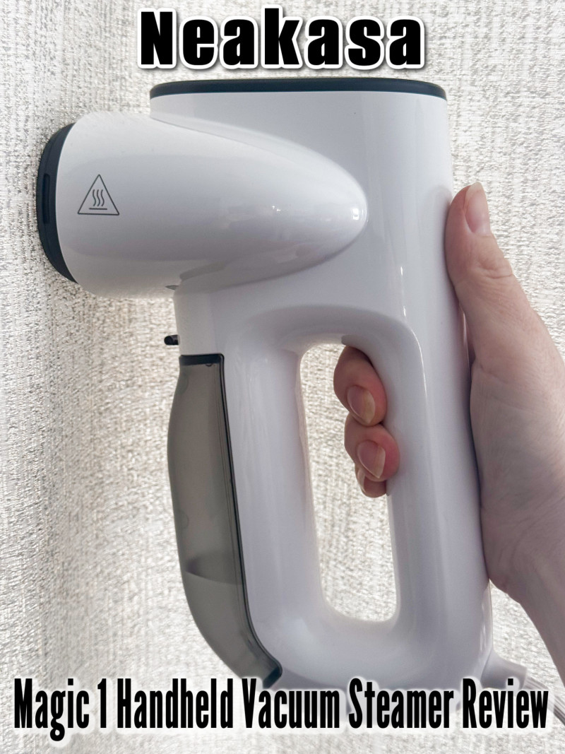 Neakasa Magic 1 Handheld Vacuum Steamer Review.