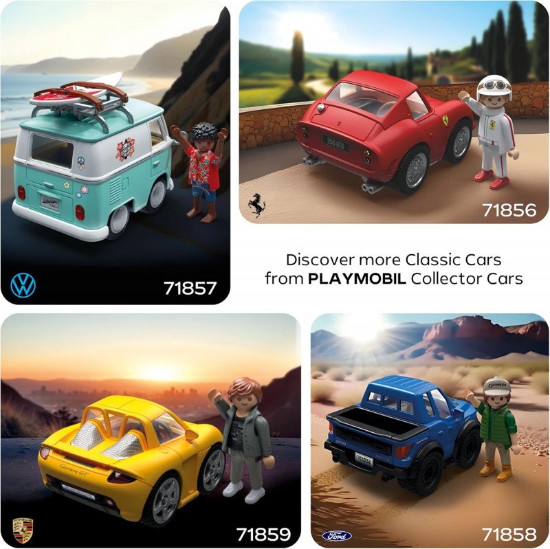 Playmobil X Porsche Carrera GT & Classic Cars.