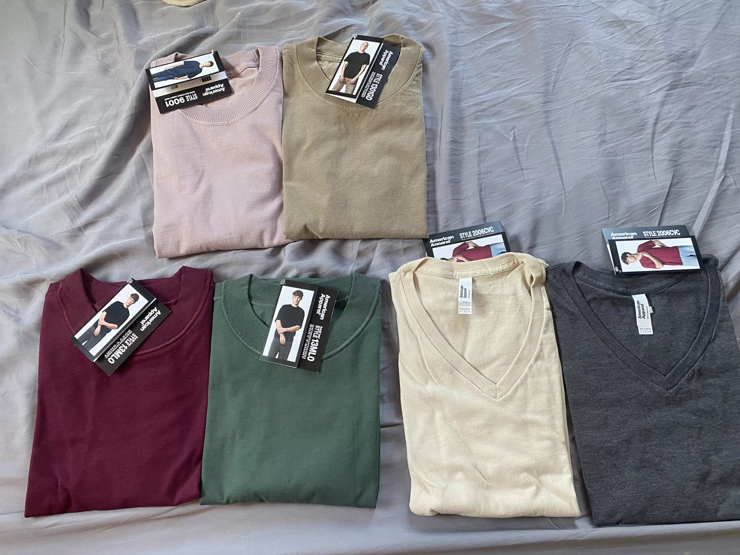 American apparel t shirts