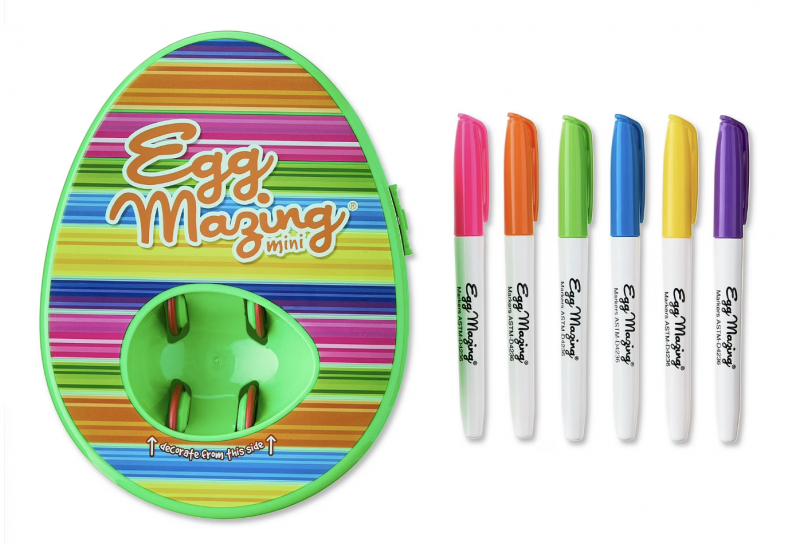 The Mini Eggmazing Easter Egg Decorating Art & Craft Kit.