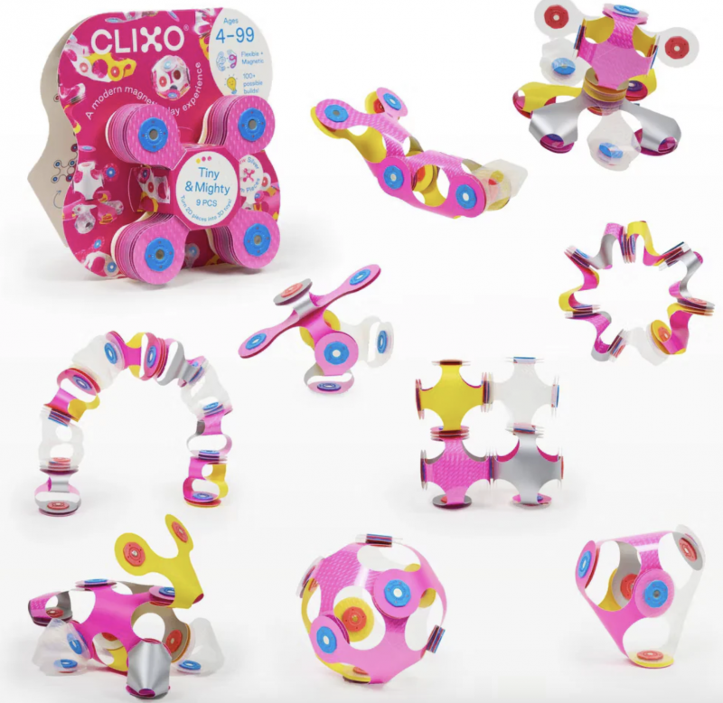 Clixo Tiny & Mighty 9 piece magnetic set.
