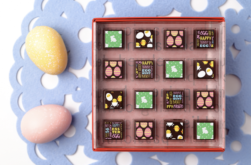 Delysia Chocolatier Easter treats collection chocolate truffles.