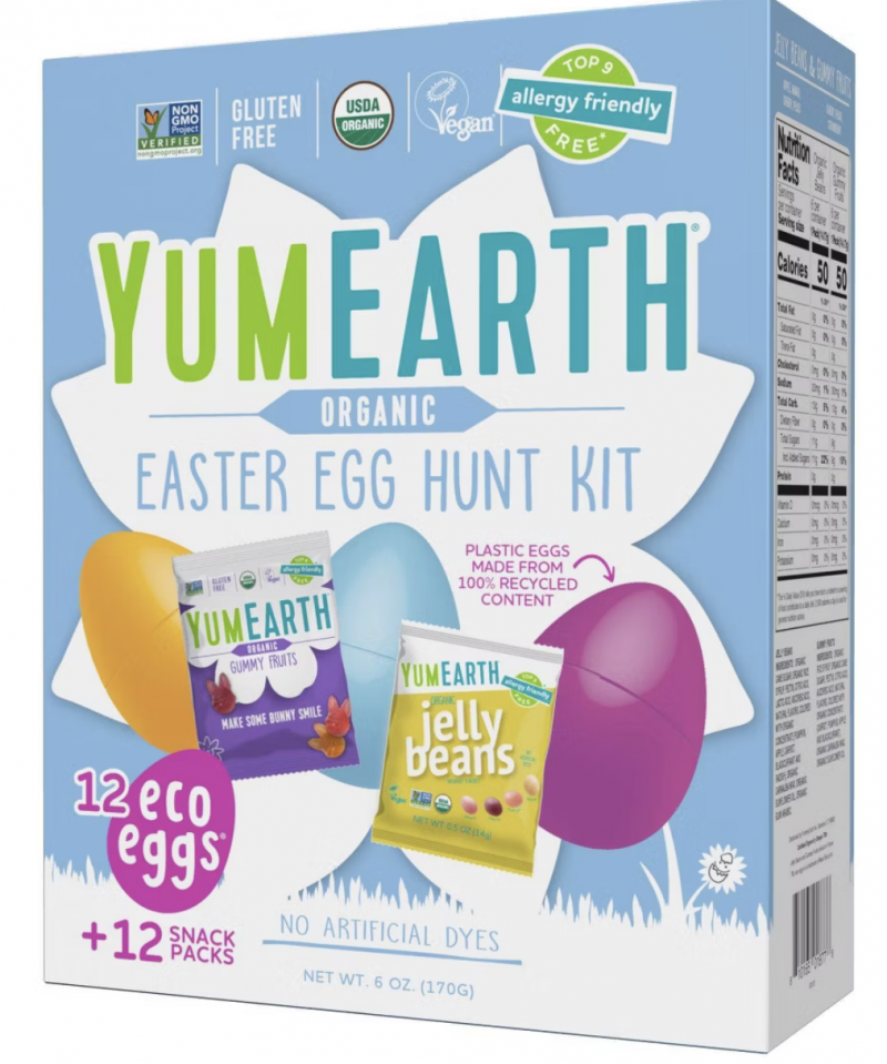 YumEarth Organic Easter Egg Hunt Kit.