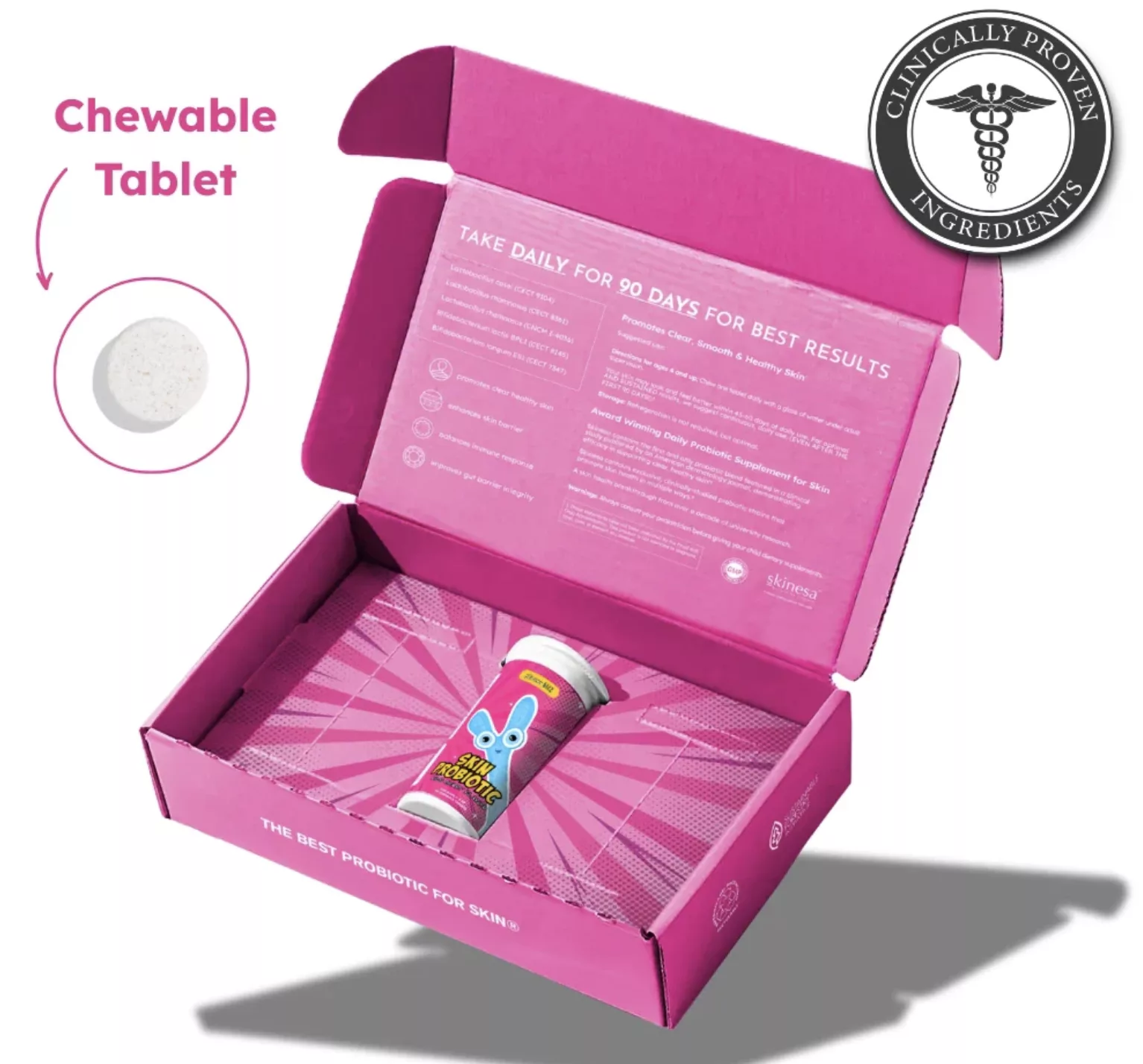 Skinesa Kids Chewables.