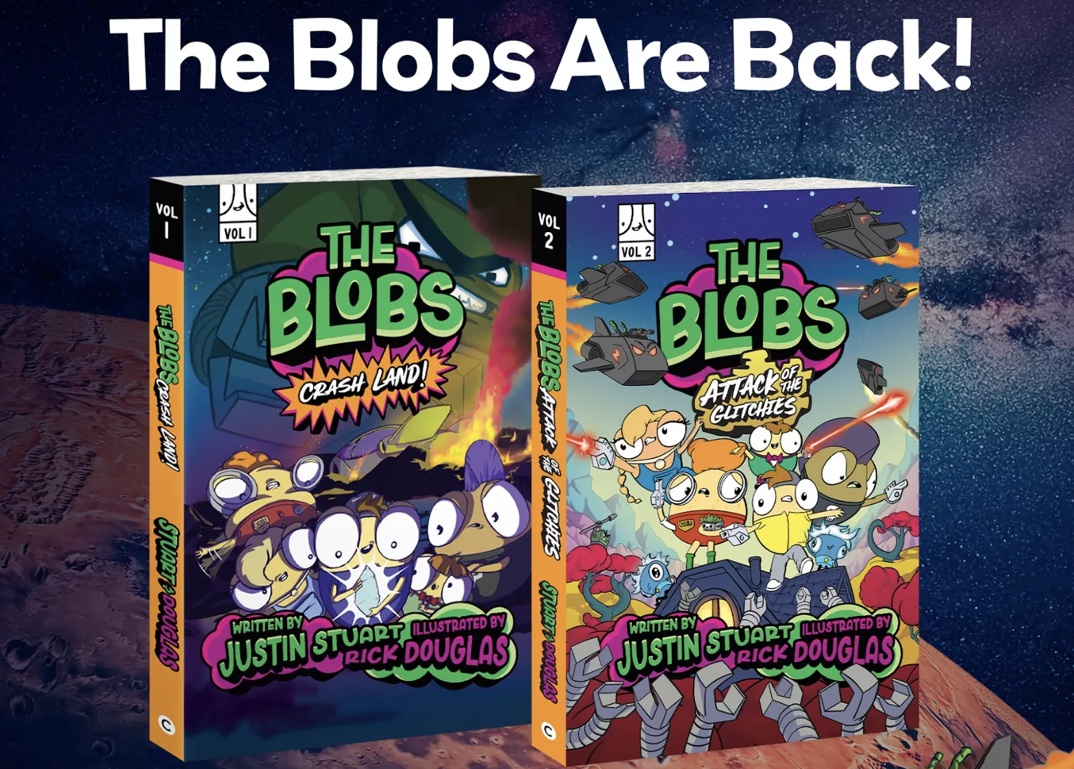 The Blobs: Volume Two releases April 7th! (+ Amazon Gift Card Giveaway).