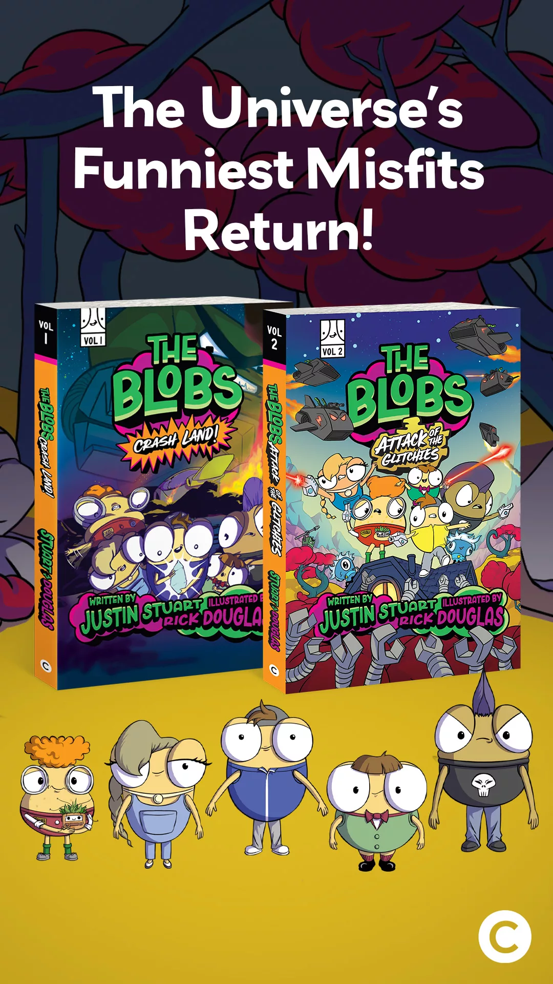 The Blobs: Volume Two releases April 7th! (+ Amazon Gift Card Giveaway).