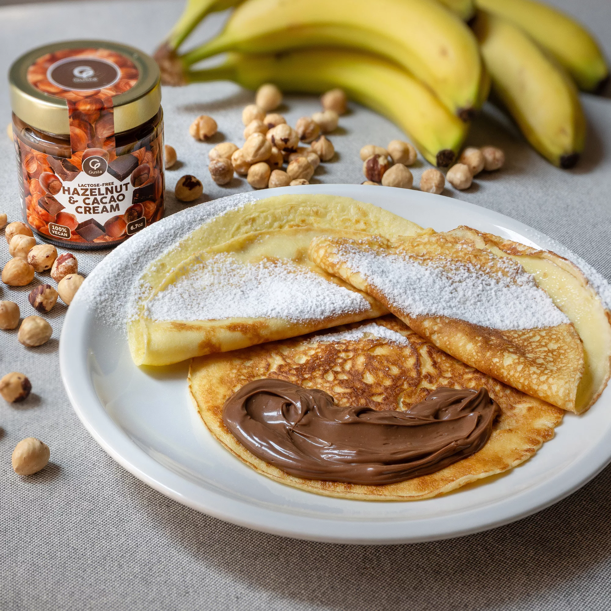 Gusta Hazelnut and Cacao Spread.