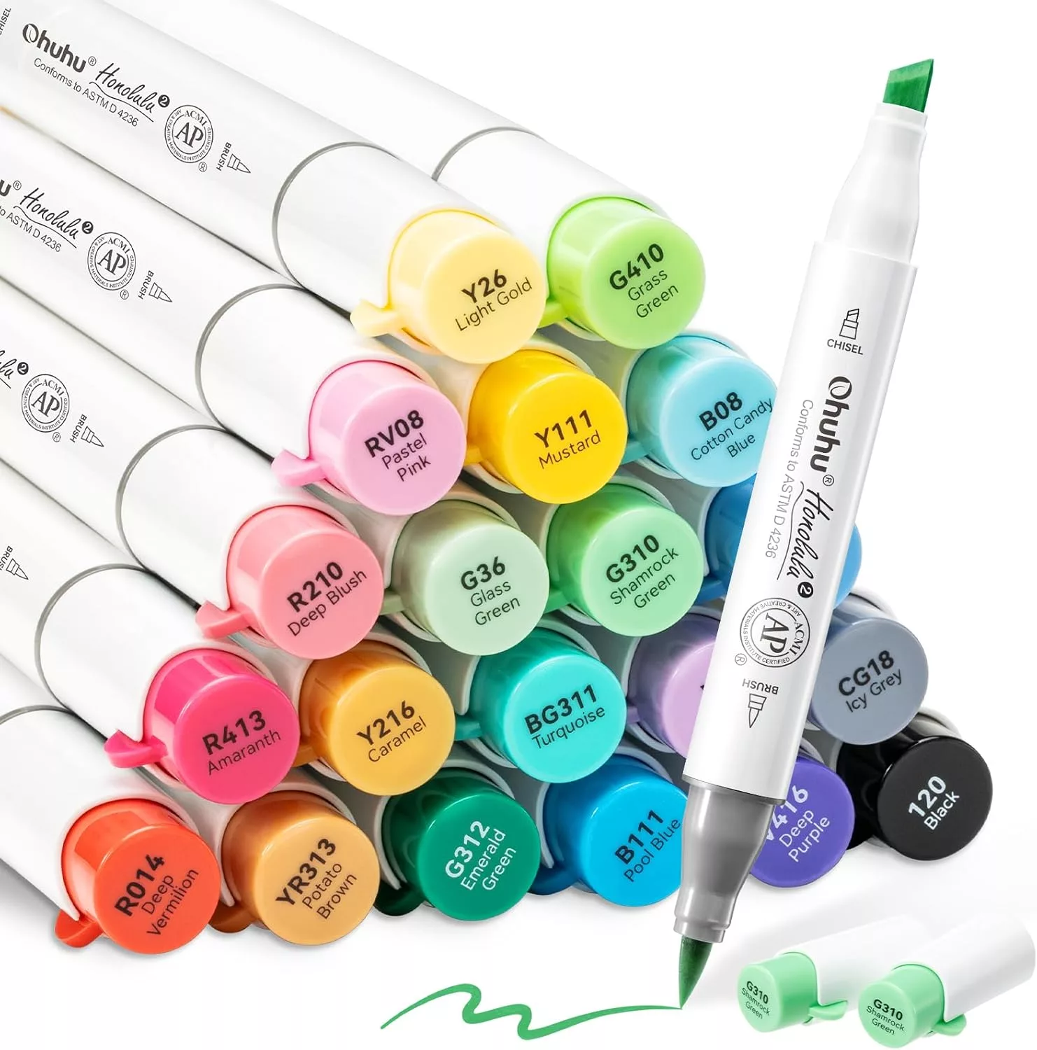 Ohuhu Honolulu alcohol markers