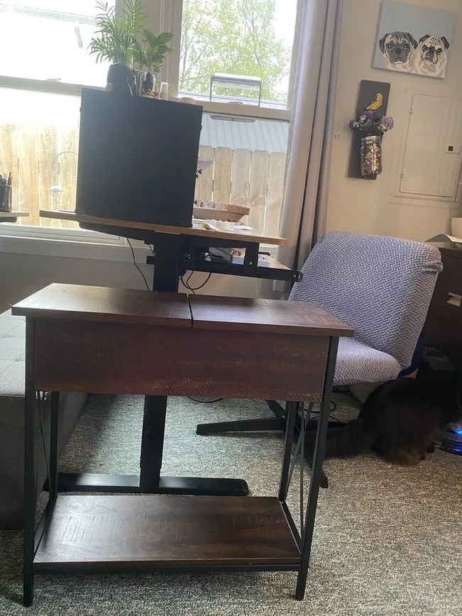 DecorTech flip-top side table review